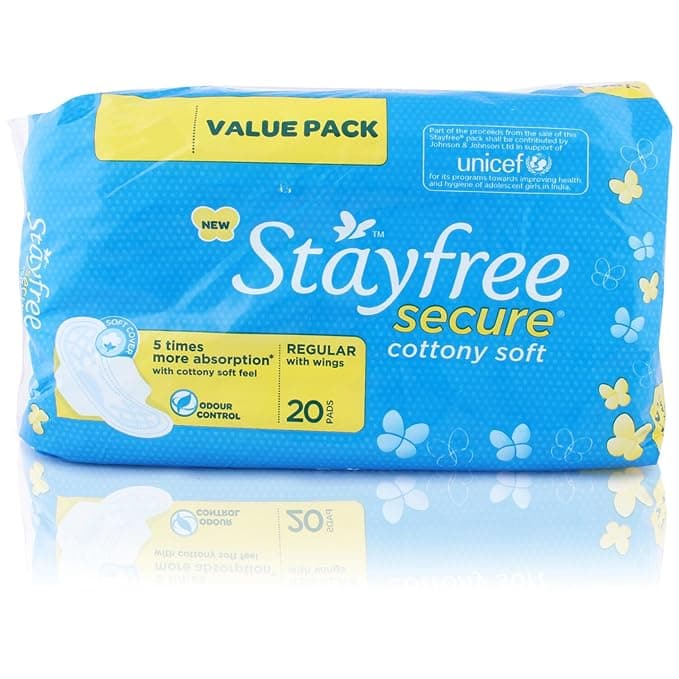 Stayfree Secure Cottony Regular