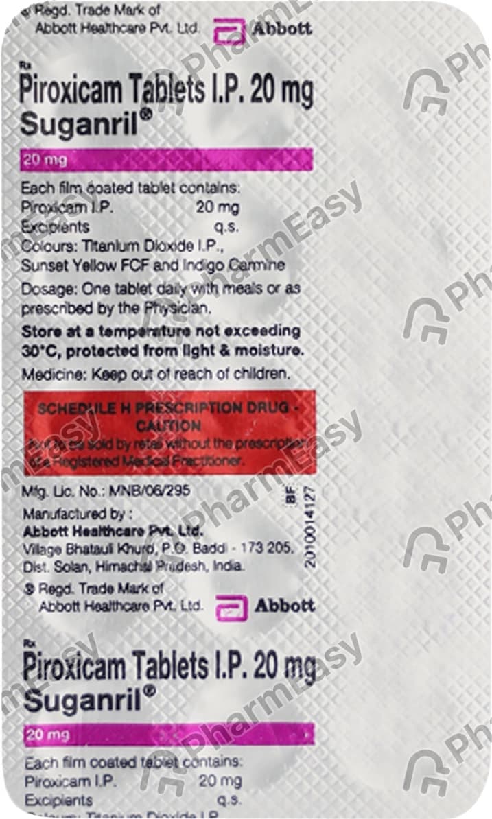 Suganril 20 Tablet