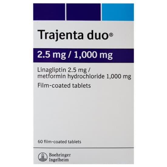 Trajenta Duo 2.5/1000 Tablet