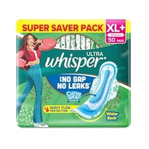 Whisper Ultra Clean Sanitary Pads XL