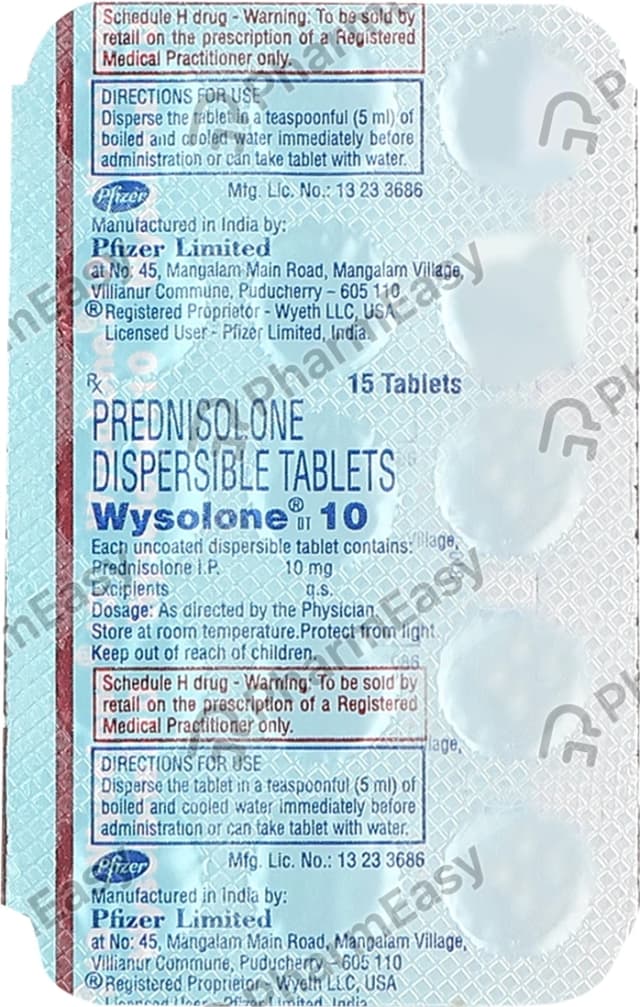 Wysolone DT 10 Tablet