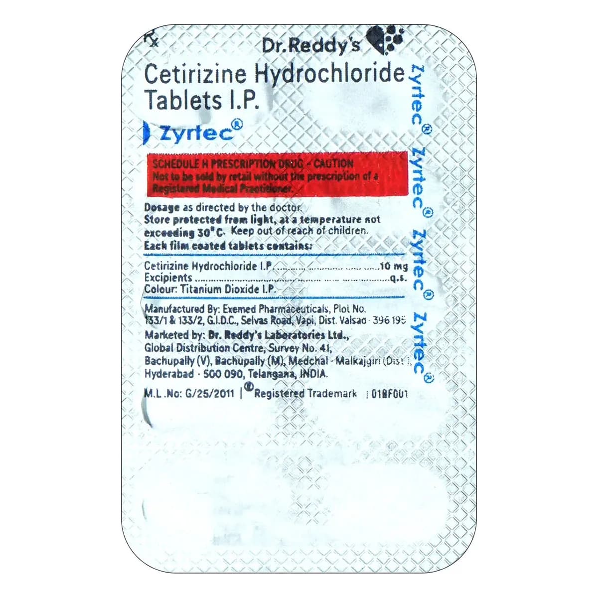 Zyrtec Tablet