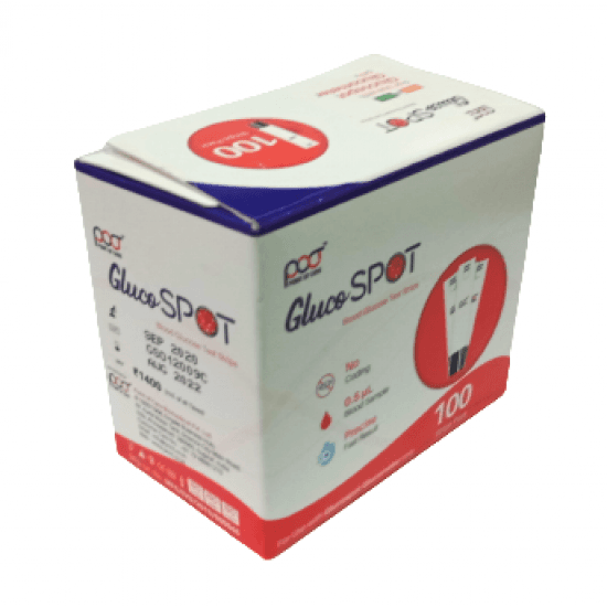 POC GLUCOSPOT STRIPS 100`S