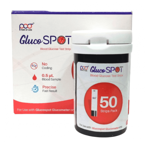 POC GLUCOSPOT STRIPS 50`S
