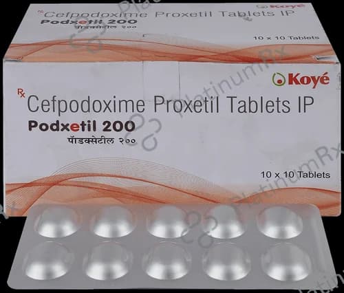 PODXETIL 200MG TAB