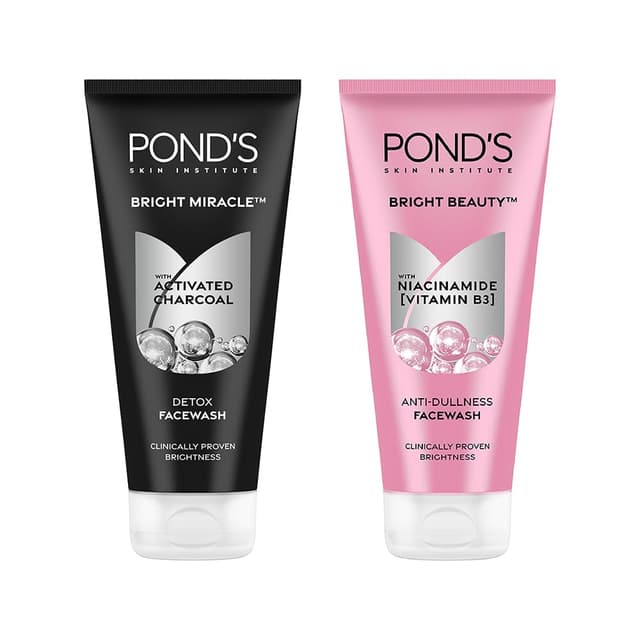 Ponds Bright Miracle Detox Charcoal Face Wash
