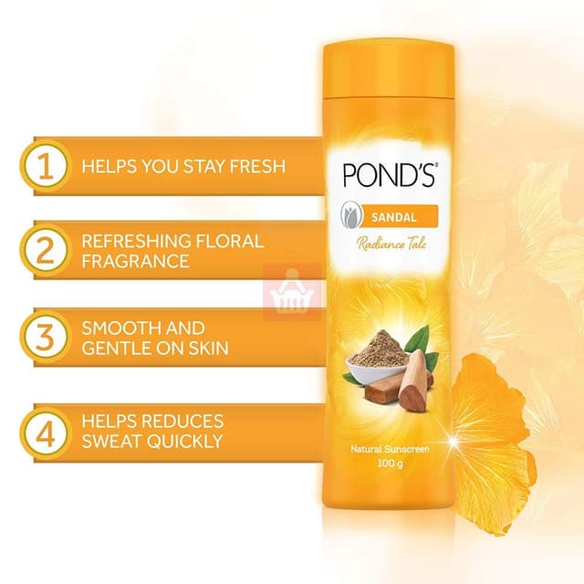 Ponds Natural Sandal Sunscreen Powder
