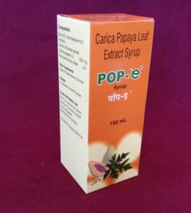 POP E SYRUP