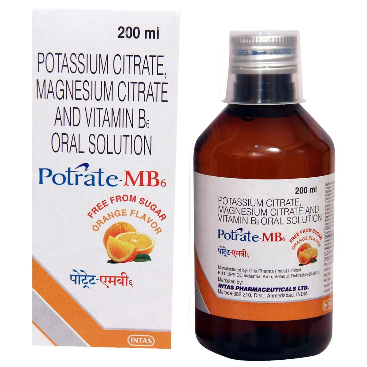 POTRATE MB 6 SOLU 200ML