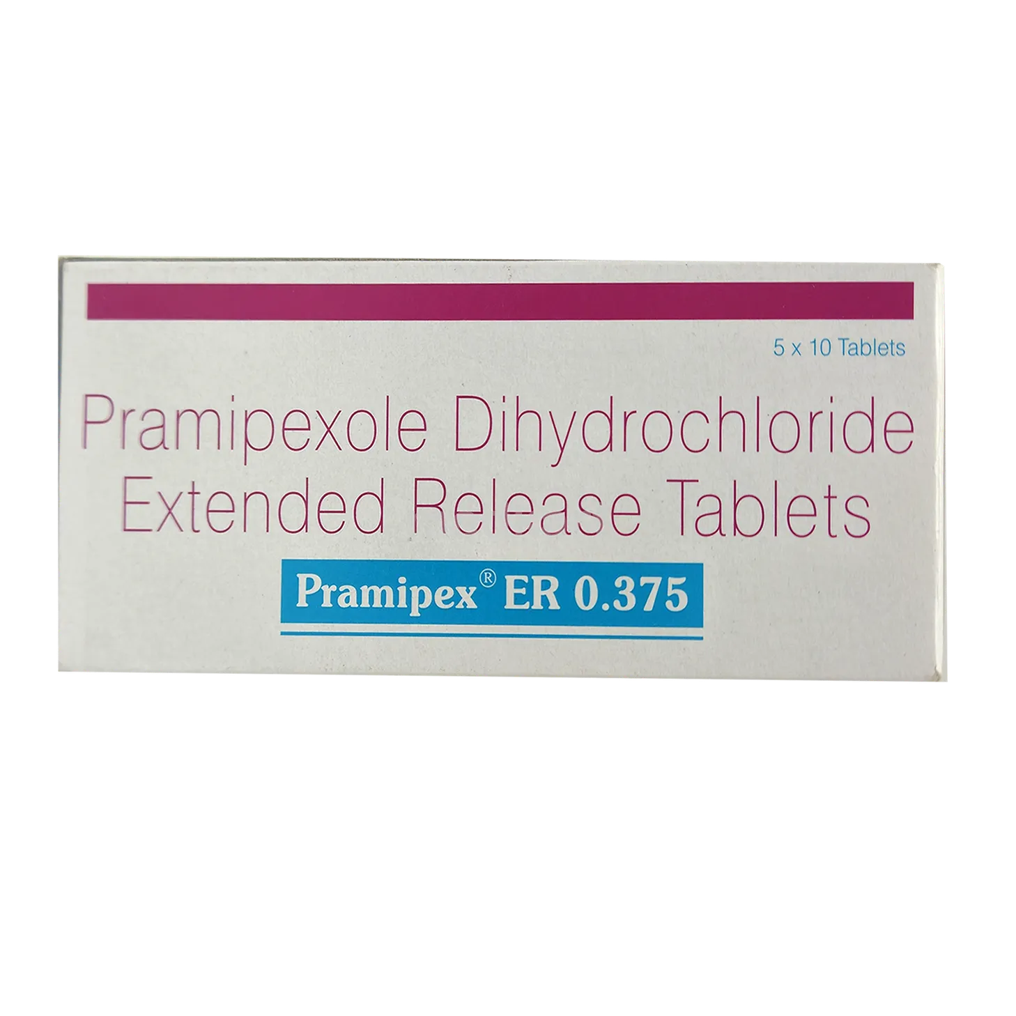 PRAMIPEX ER 0.375MG TAB