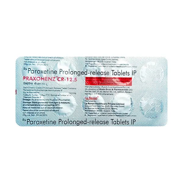 PRAXOHENZ - CZ 12.5/0.5MG TAB