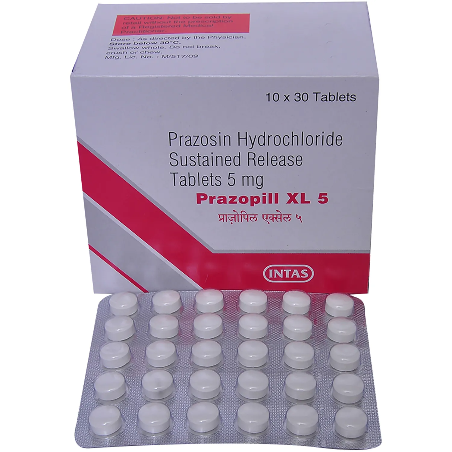 PRAZOPILL XL 5MG TAB