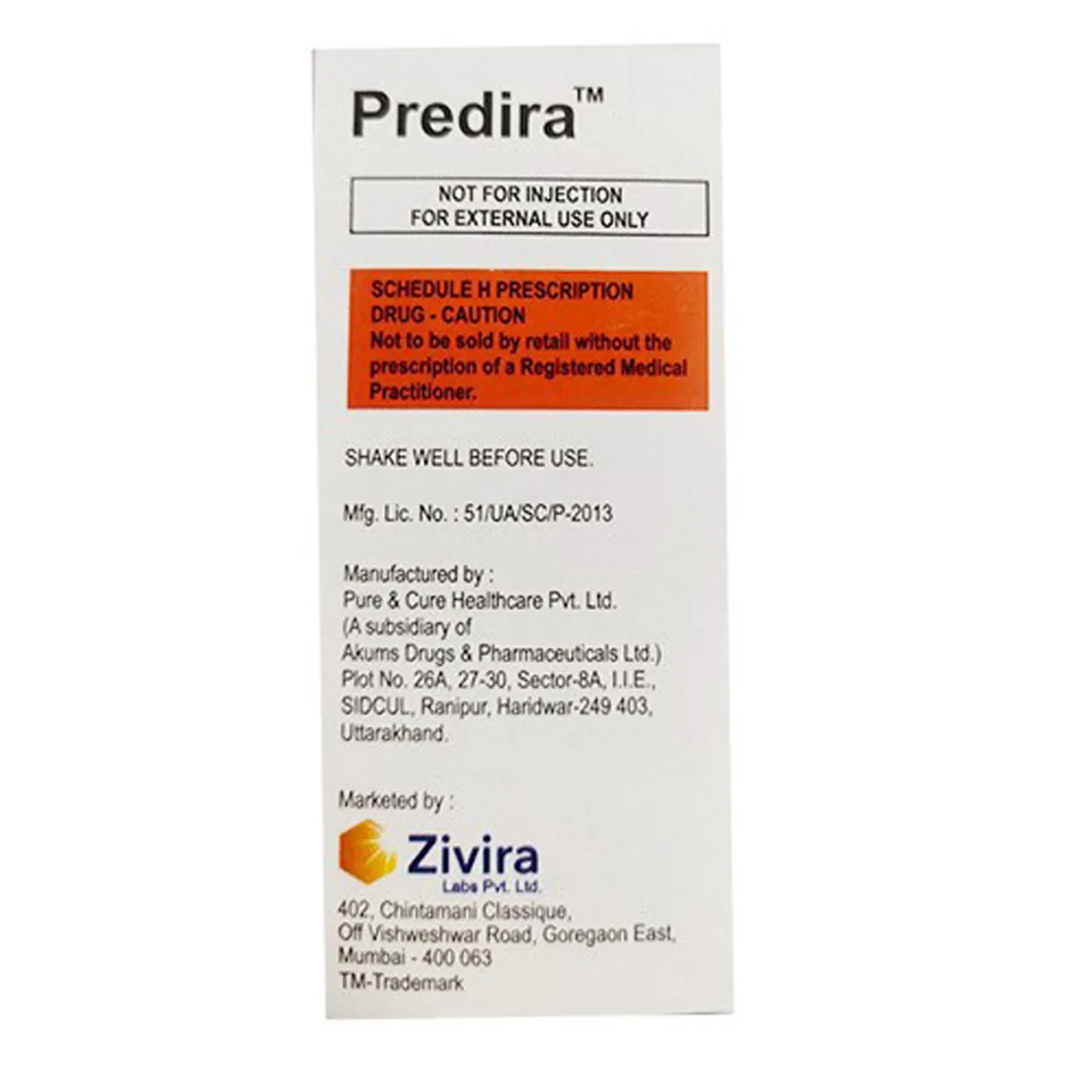 PREDIRA DROPS