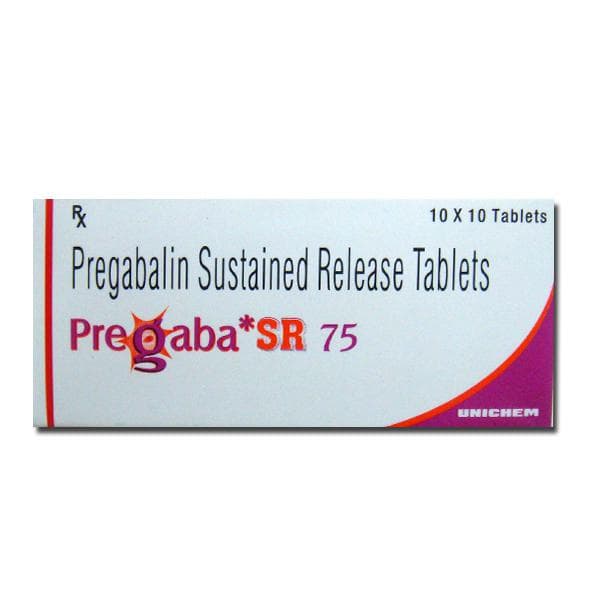 PREGABA SR 75MG TAB