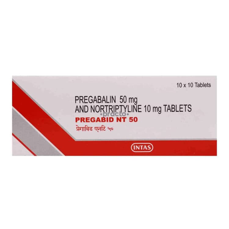 PREGABIS NT 50MG TAB