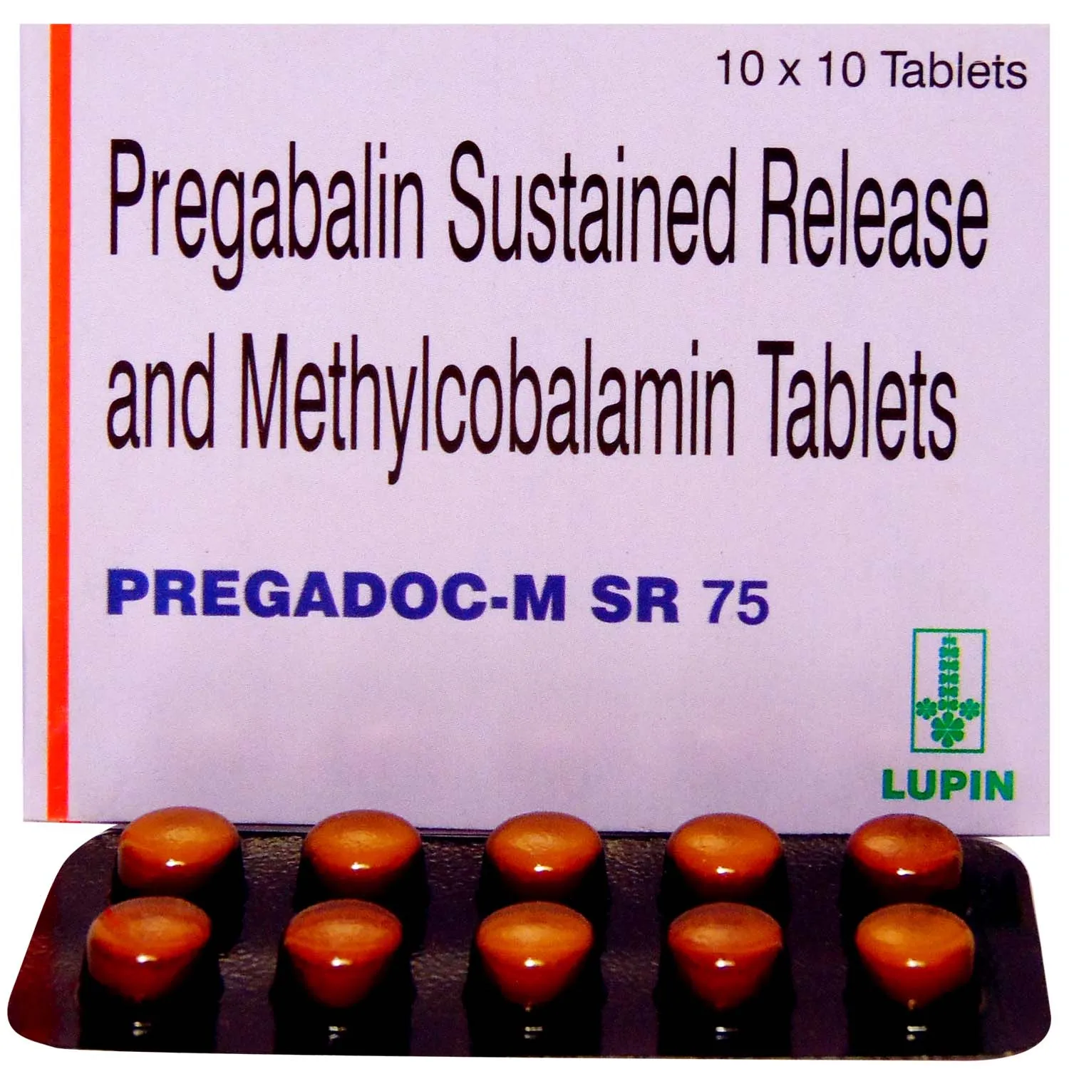 PREGADOC M SR 75MG TAB