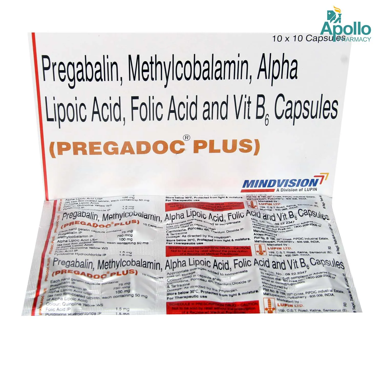 PREGADOC PLUS CAP