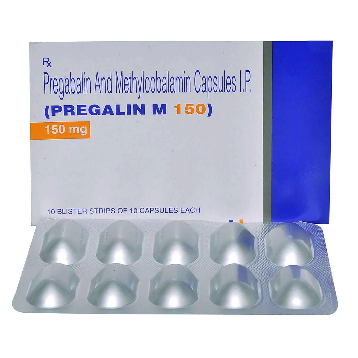 PREGALIN M 150 CAP 10`S