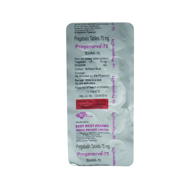 Preganerve 75MG Tab