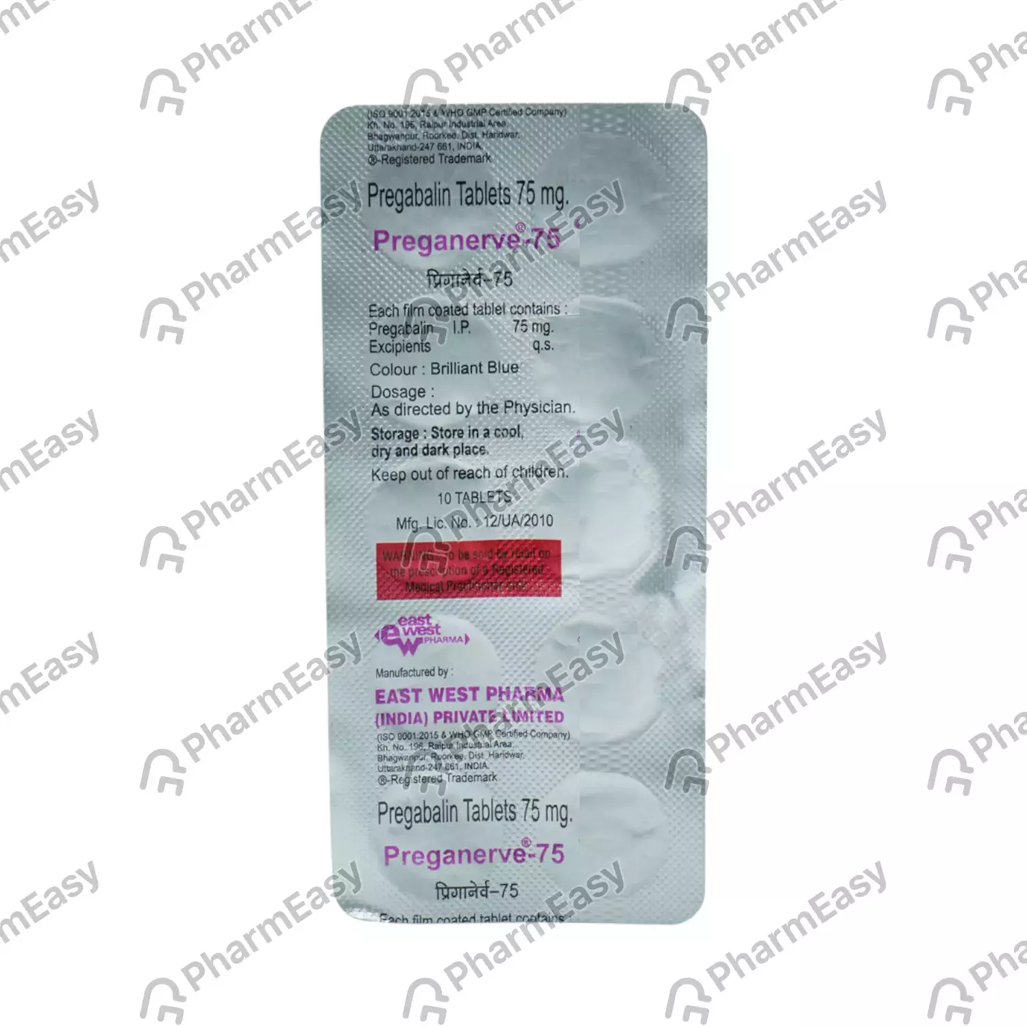 PREGANERVE SR 75