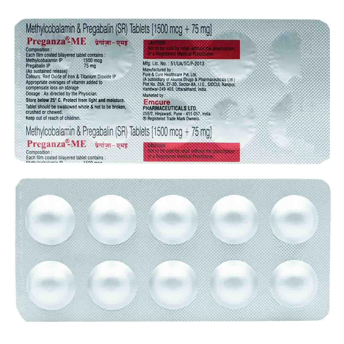 PREGAONCE PLUS TAB