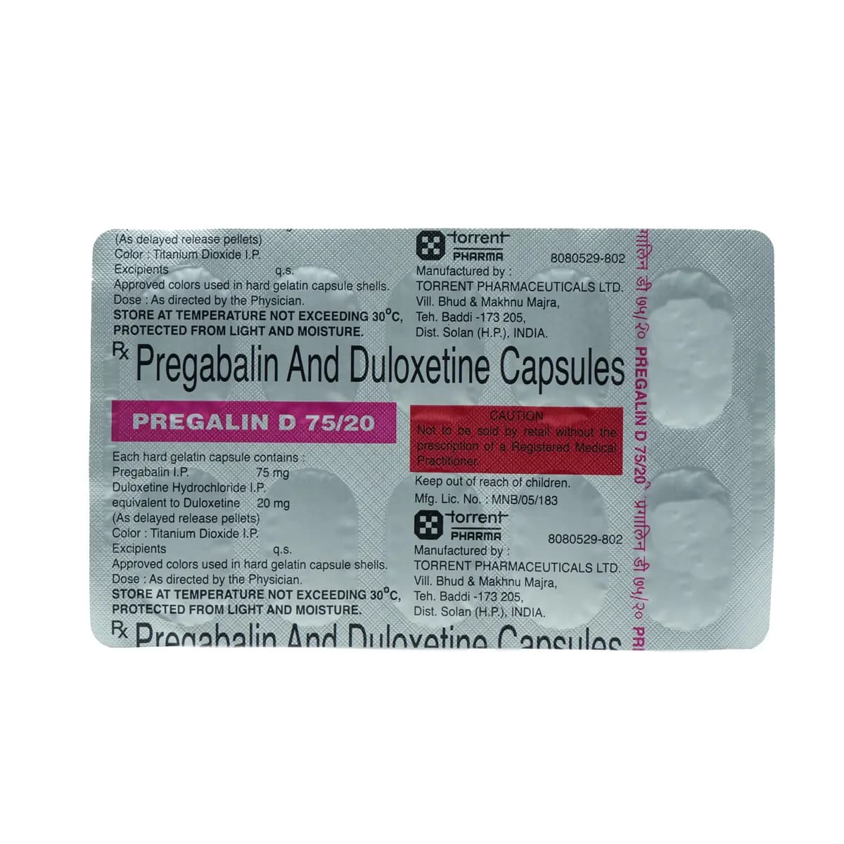 PREGARIN 75MG TAB