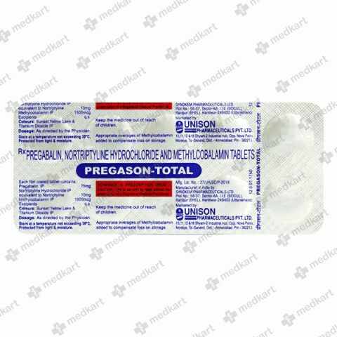 PREGASON -TOTAL TAB
