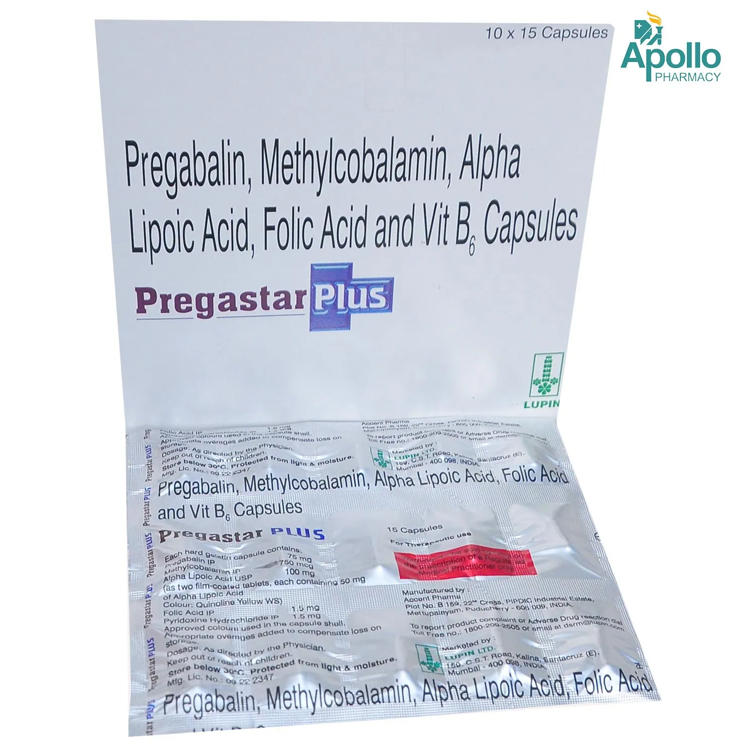 PREGASTAR PLUS CAP