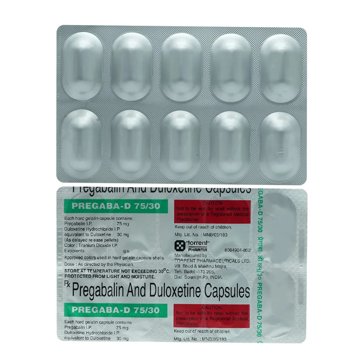 PREGATENSE-D75 CAP