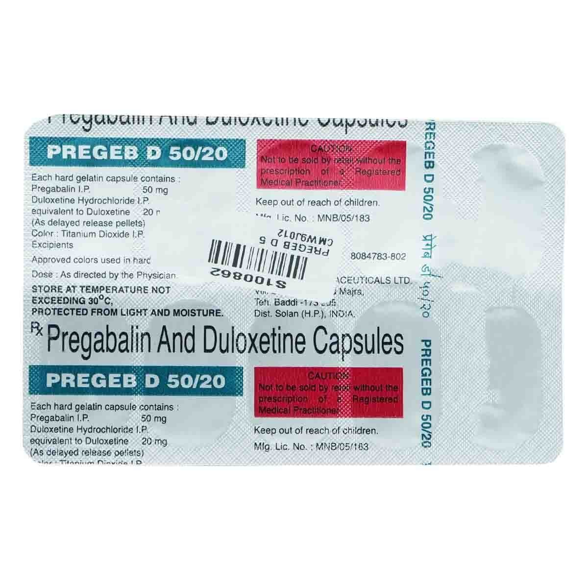 PREGEB D 50/20 CAP