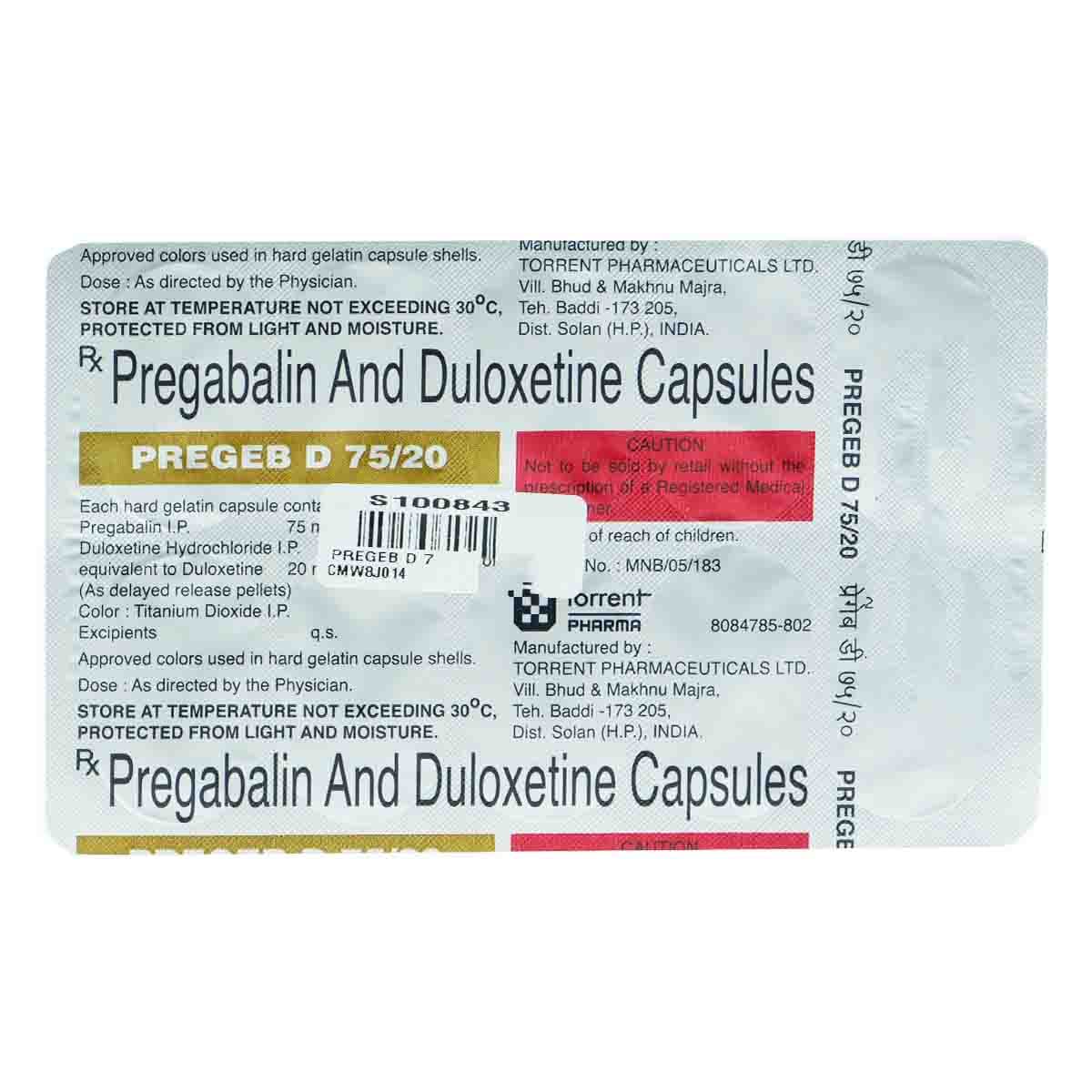 PREGEB D 75/20 CAP