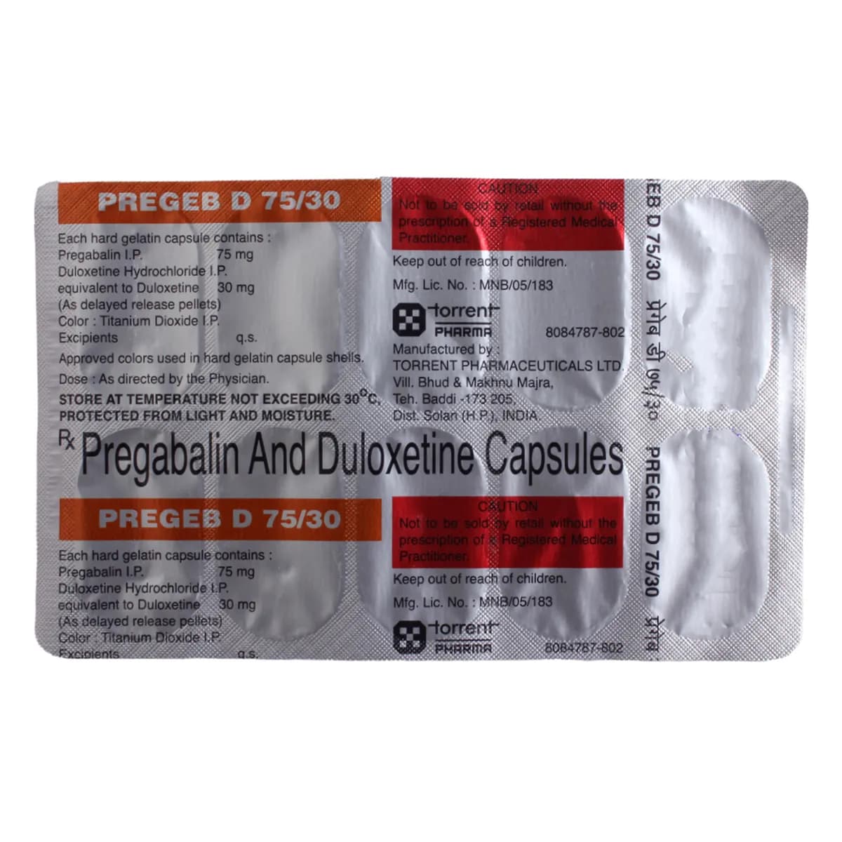 PREGEB D 75/30 CAP