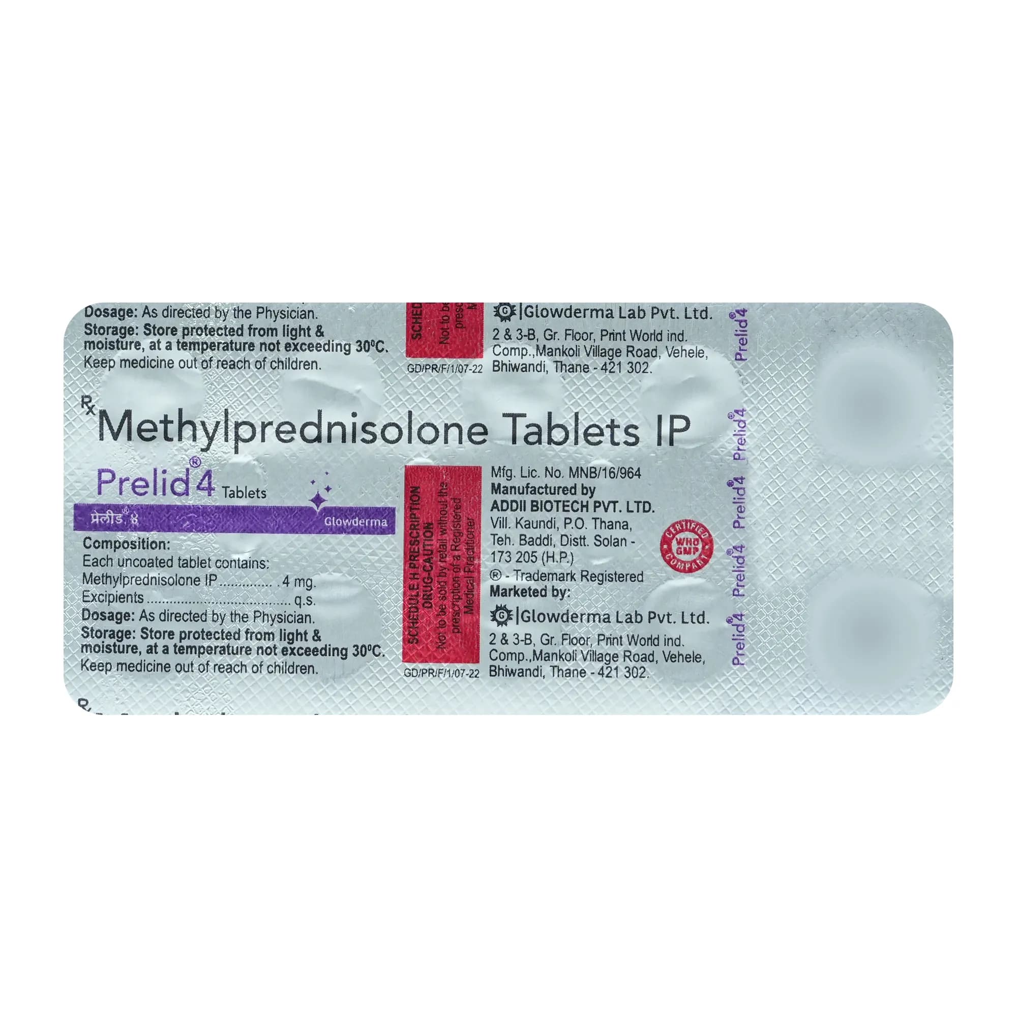 PRELID 4MG TAB