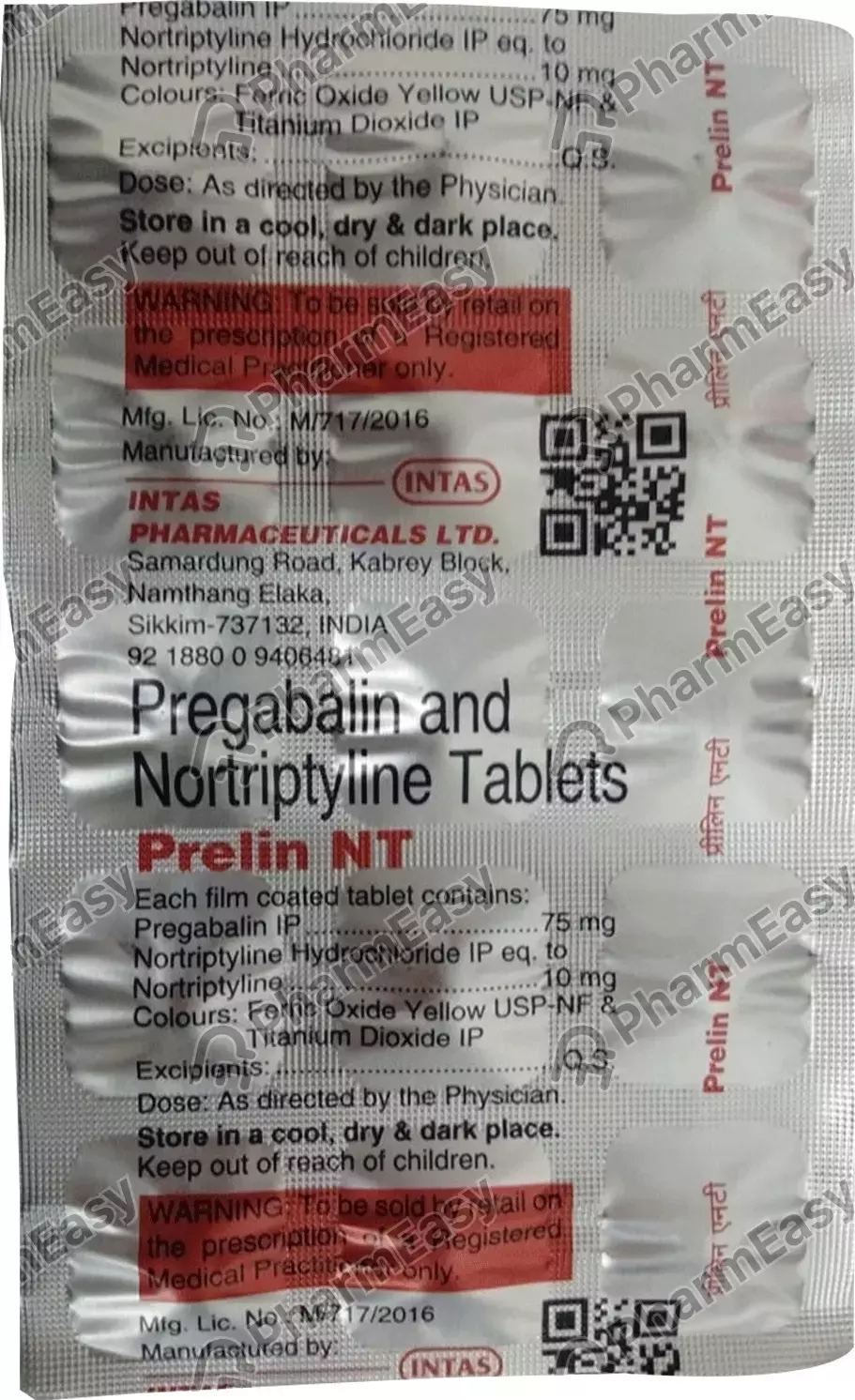 PRELIN NT TAB