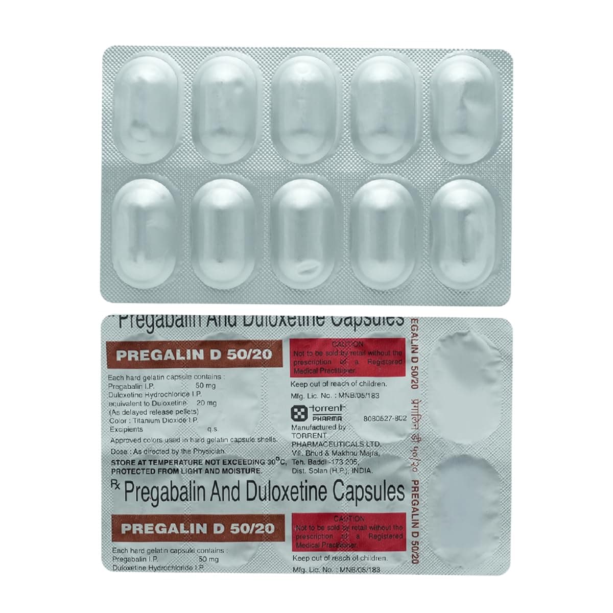 Preloxetin 50/20MG Caps