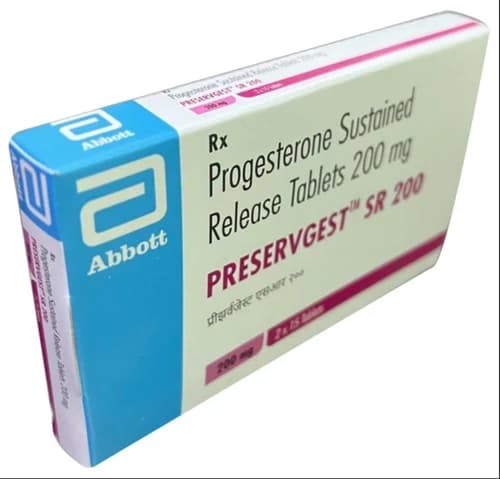 PRESERVGEST SR 200MG TAB