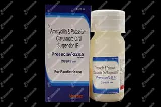 PRESSCLAV 228.5MG DRY SYRUP