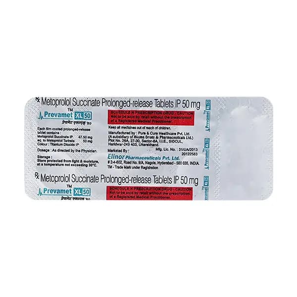 PREVAMET XL 50 TAB