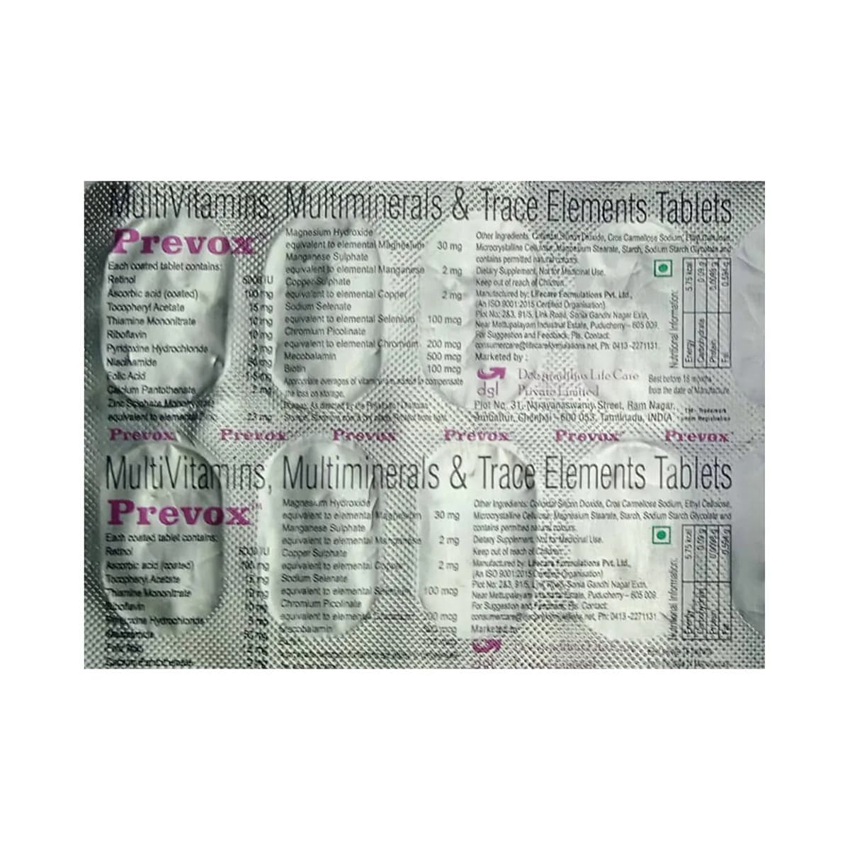 PREVOX TAB