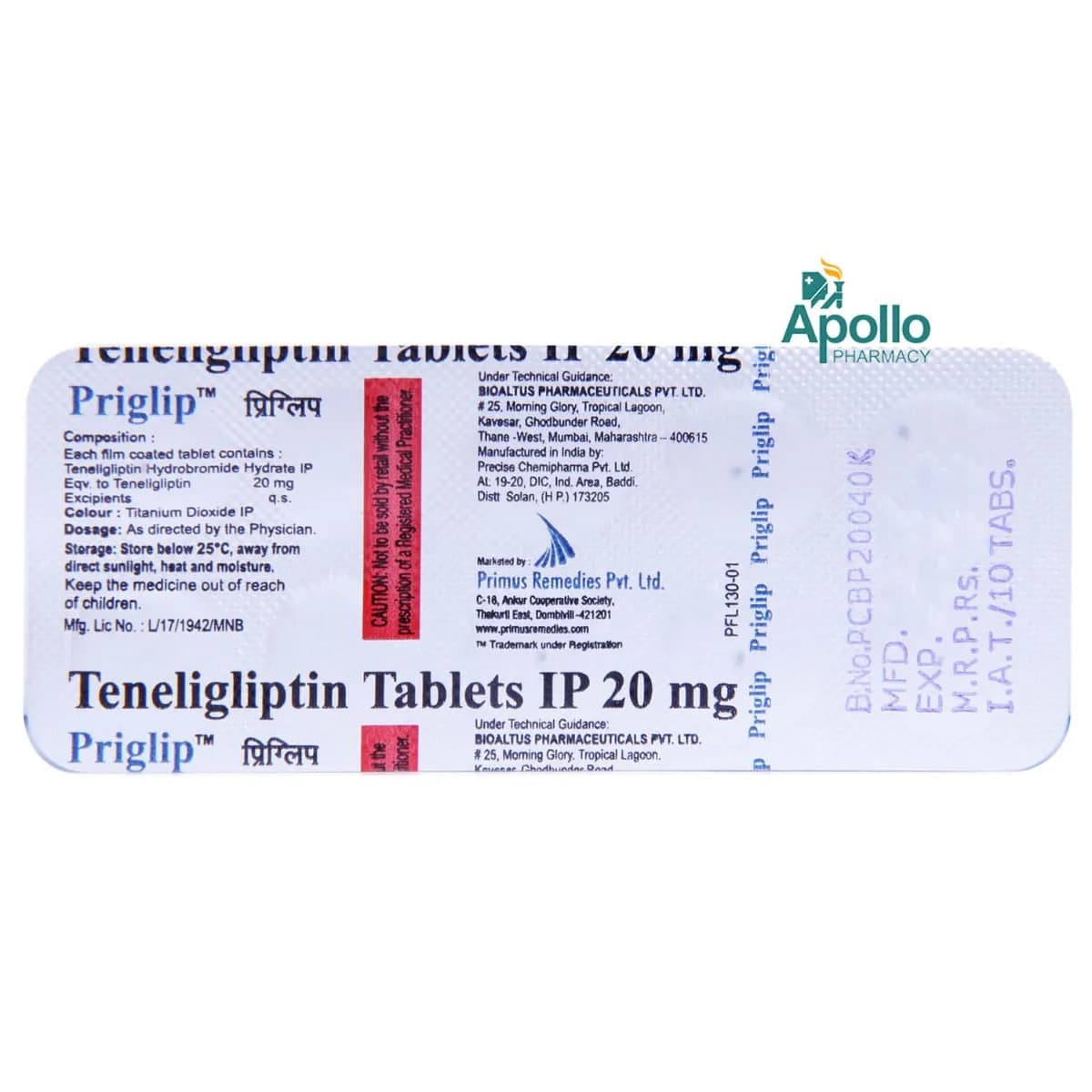 PRIGLIP TAB