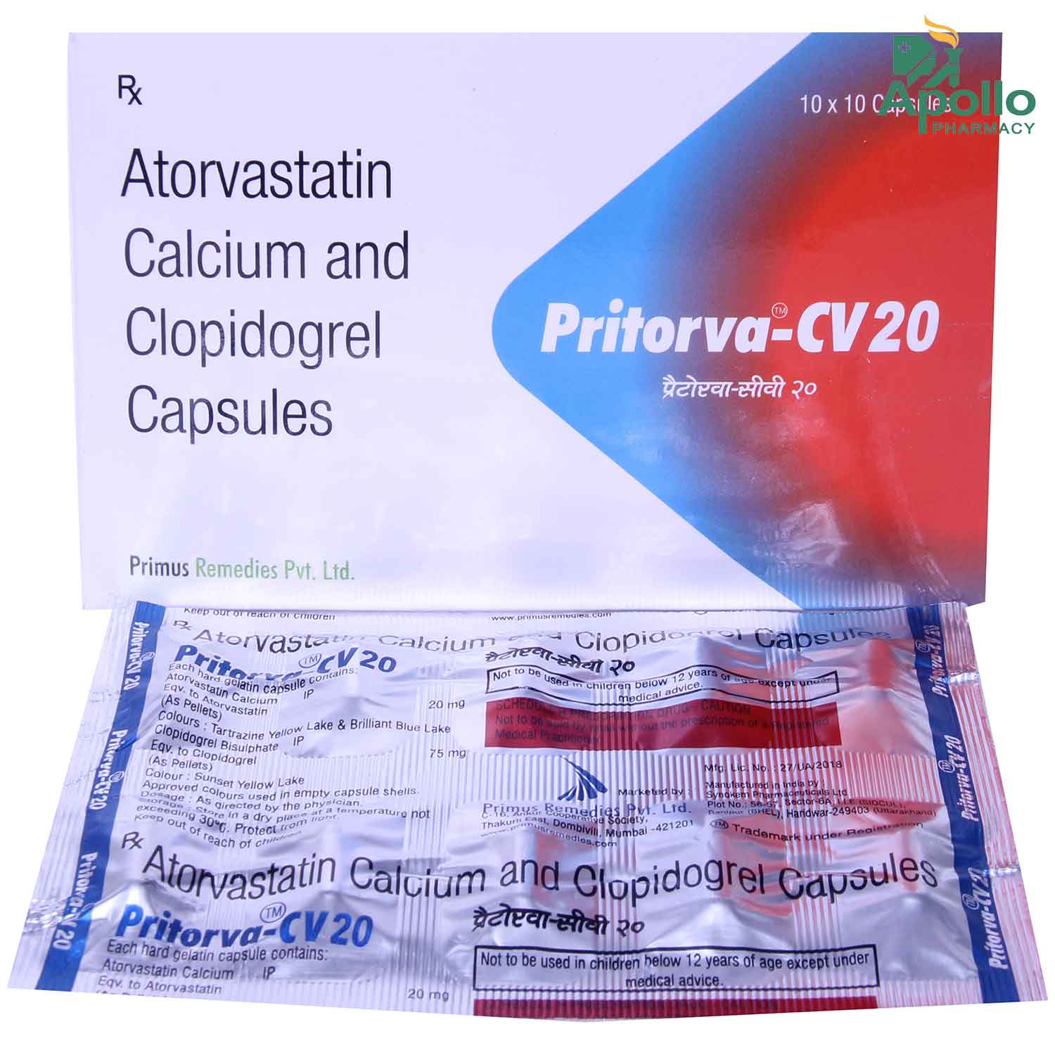 PRITORVA CV 20