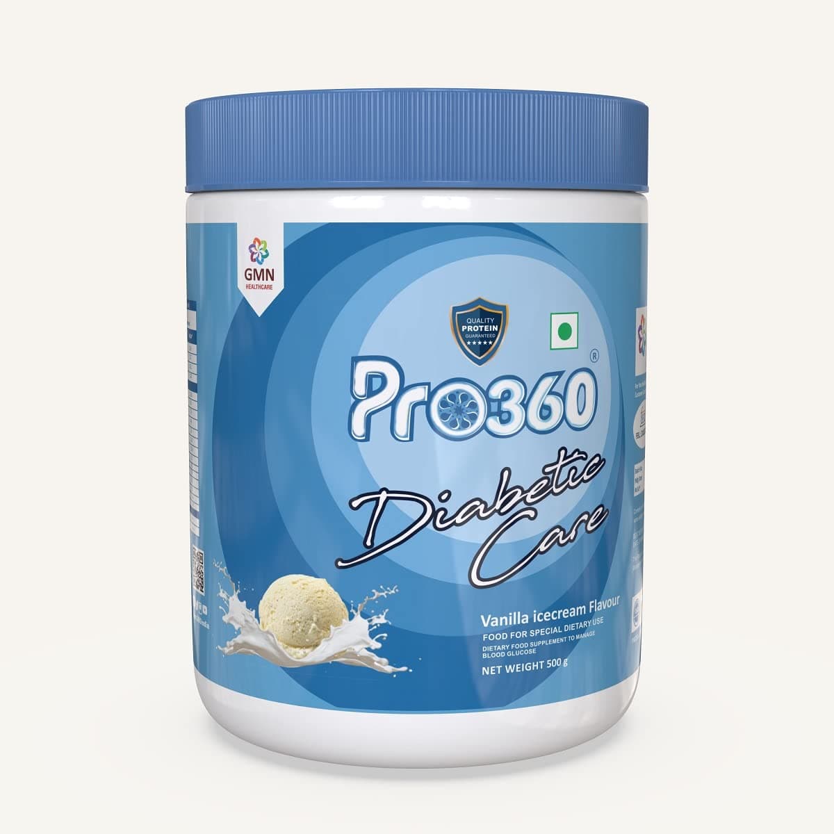 PRO 360 DIABETIC VANILLA 500GM