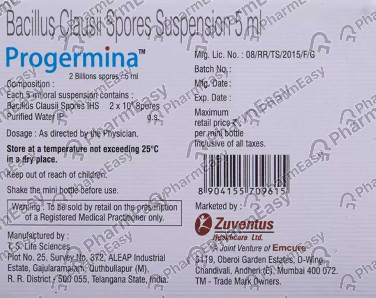 PROGERMINA SUS