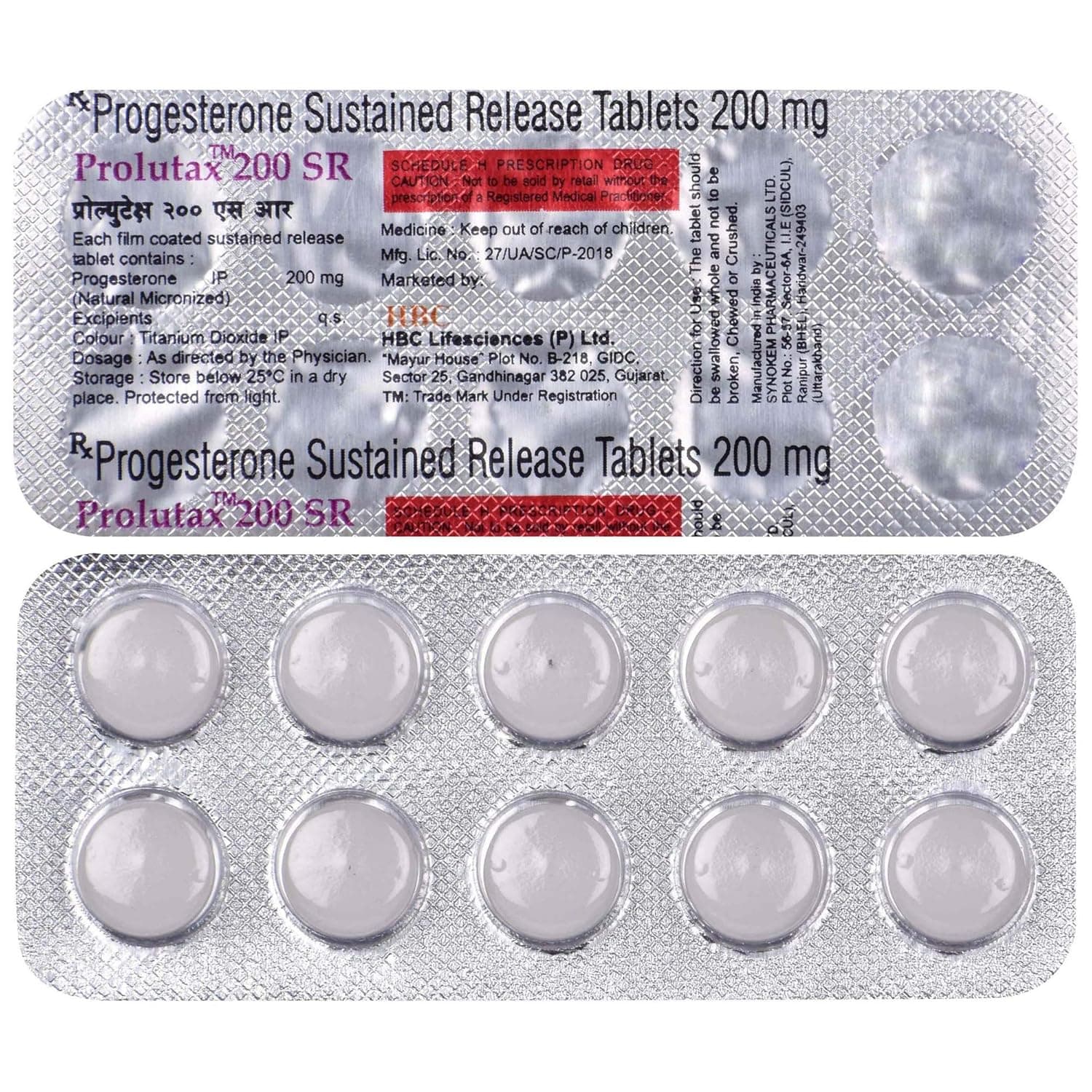 PROLUTAX 200 SR TAB