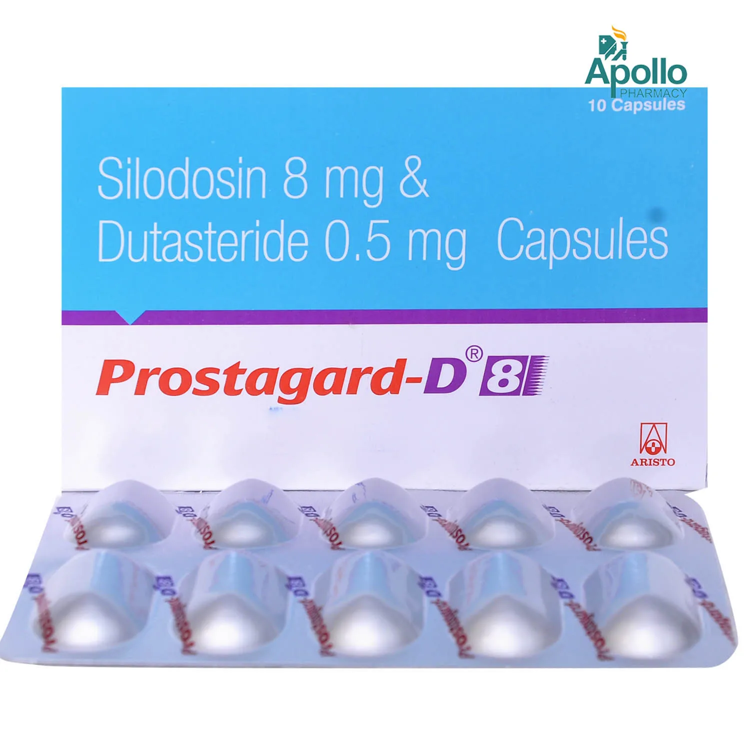 PROSTAGARD D 8MG CAPS