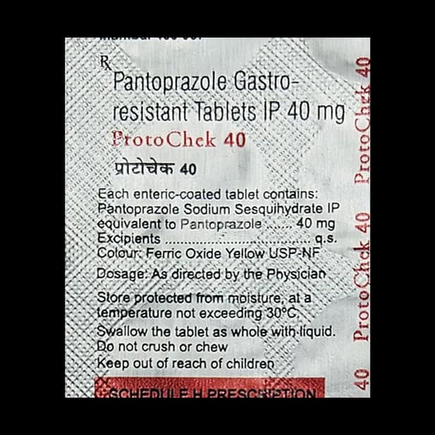 PROTOCHEK 40MG TAB