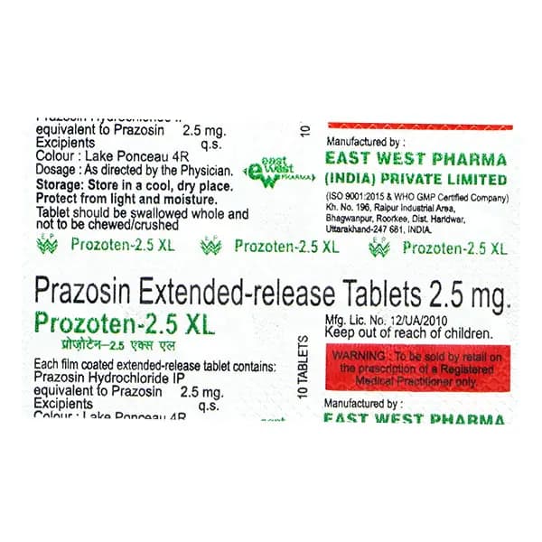 PROZOTEN 2.5 XL TAB