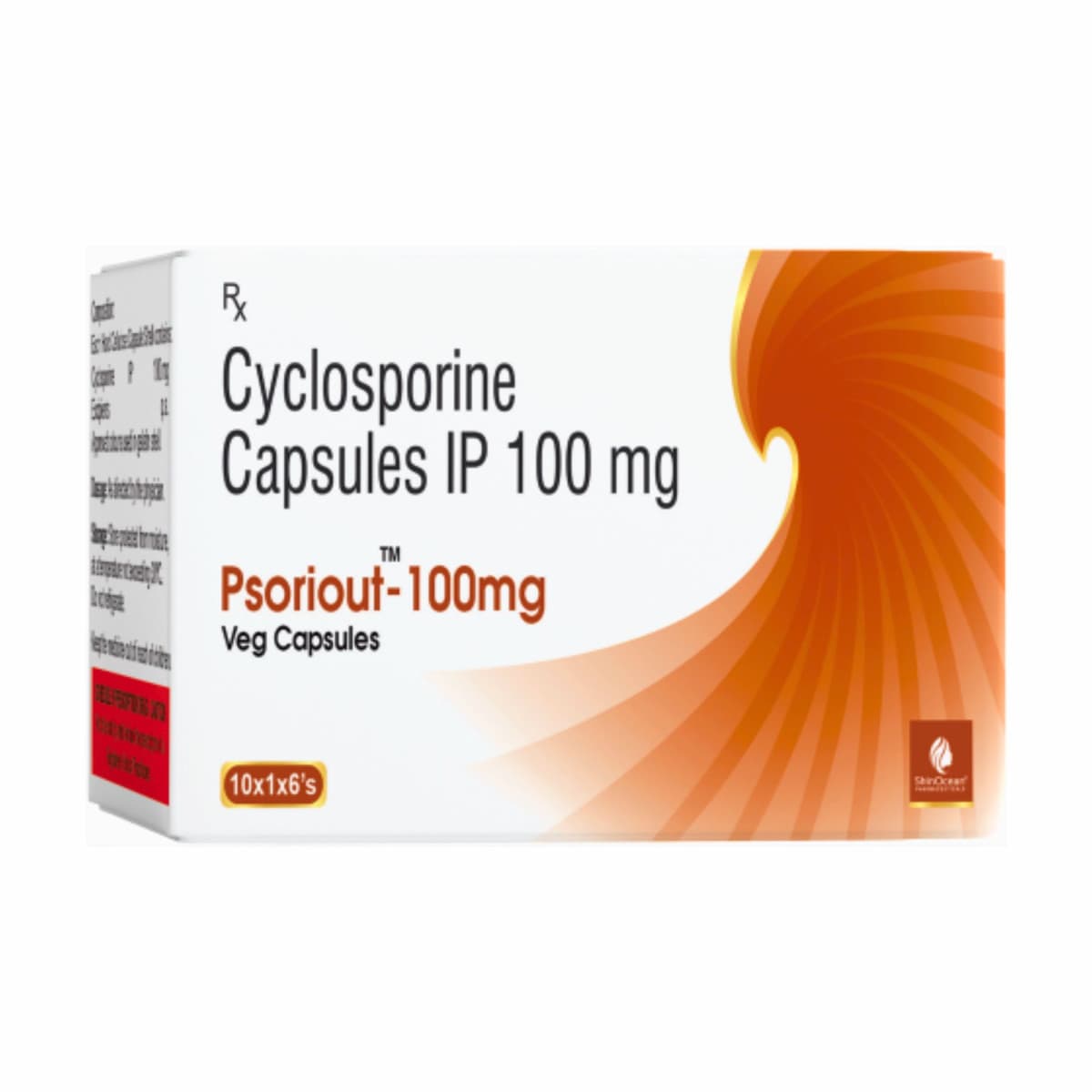 PSORIOUT-100MG CAP