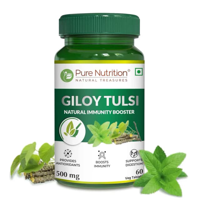 Pure Nutrition Tulsi+Gilloy Tab