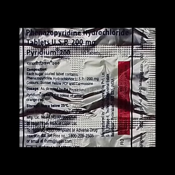 PYRIDIUM 200MG TAB 10`S